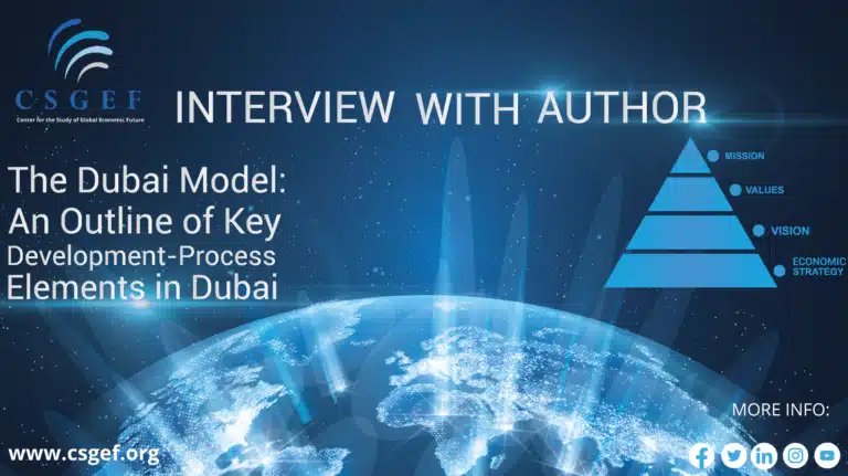 The Dubai Model: AnOutline of KeyDevelopment – Process Elements in Dubai