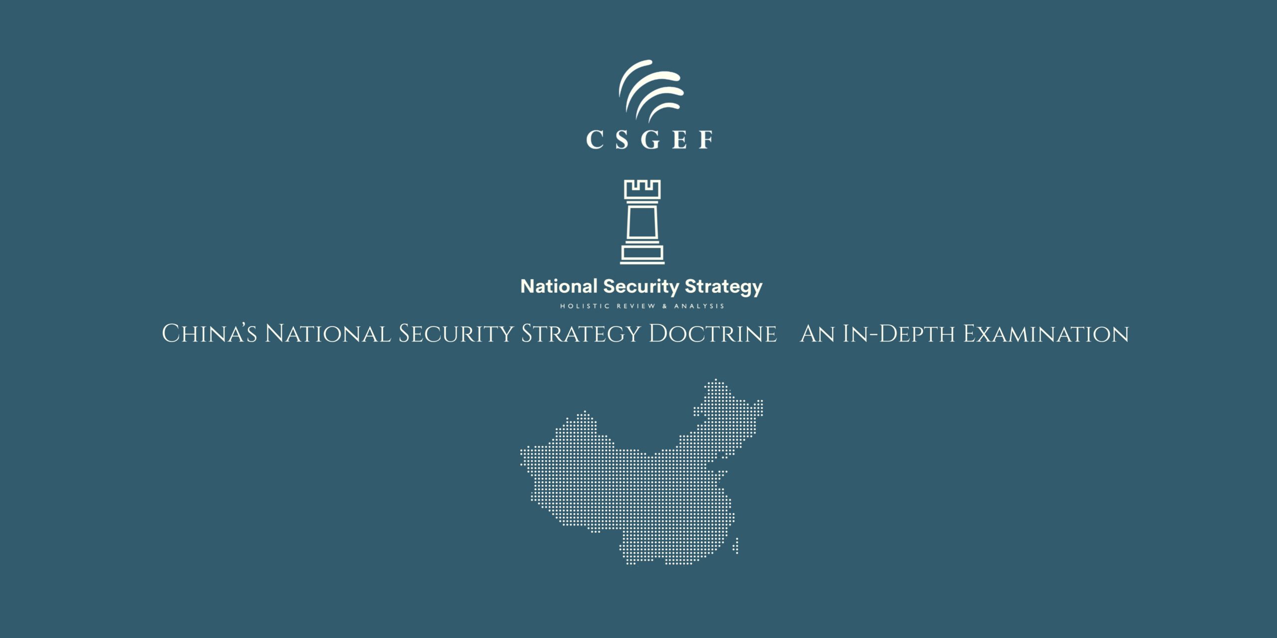 China's National Security Strategy Doctrine